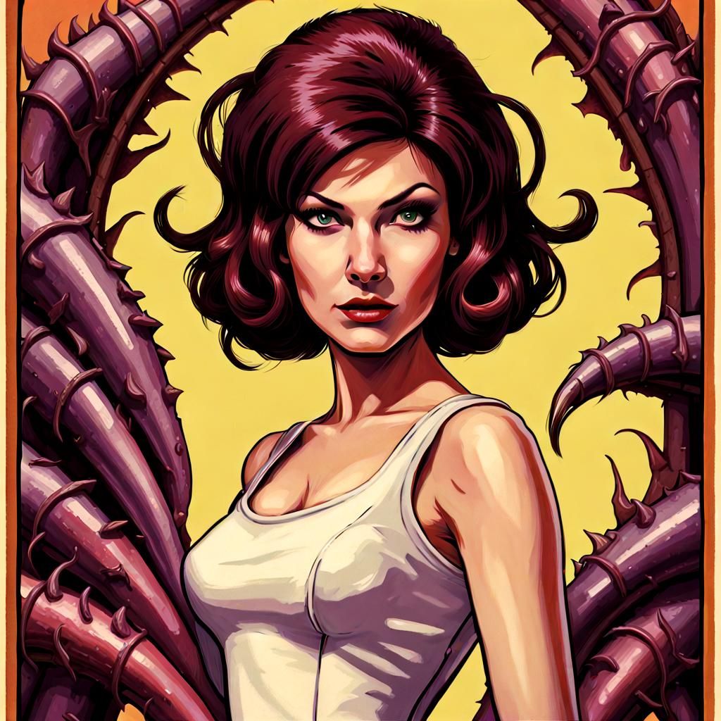 Kerrigan Goes Grocery Shopping: 1960s Band Poster