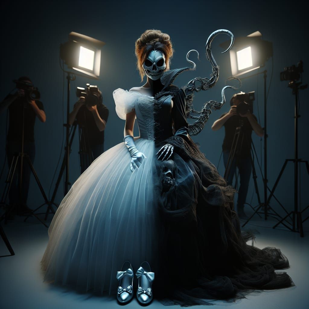 Cinderella as Ghostface: Hyperrealistic Fairy Tale Horror