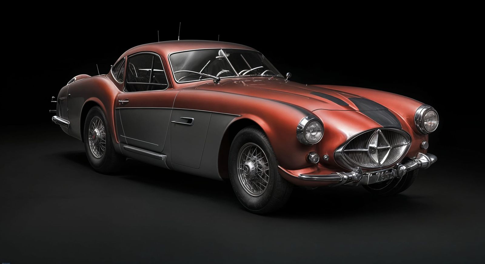 Elegant Art Deco 1953 Pegaso Z-102 Car