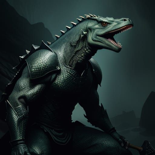 Epic Komodo Dragon Reveals Toxic Steam in Dark Cave