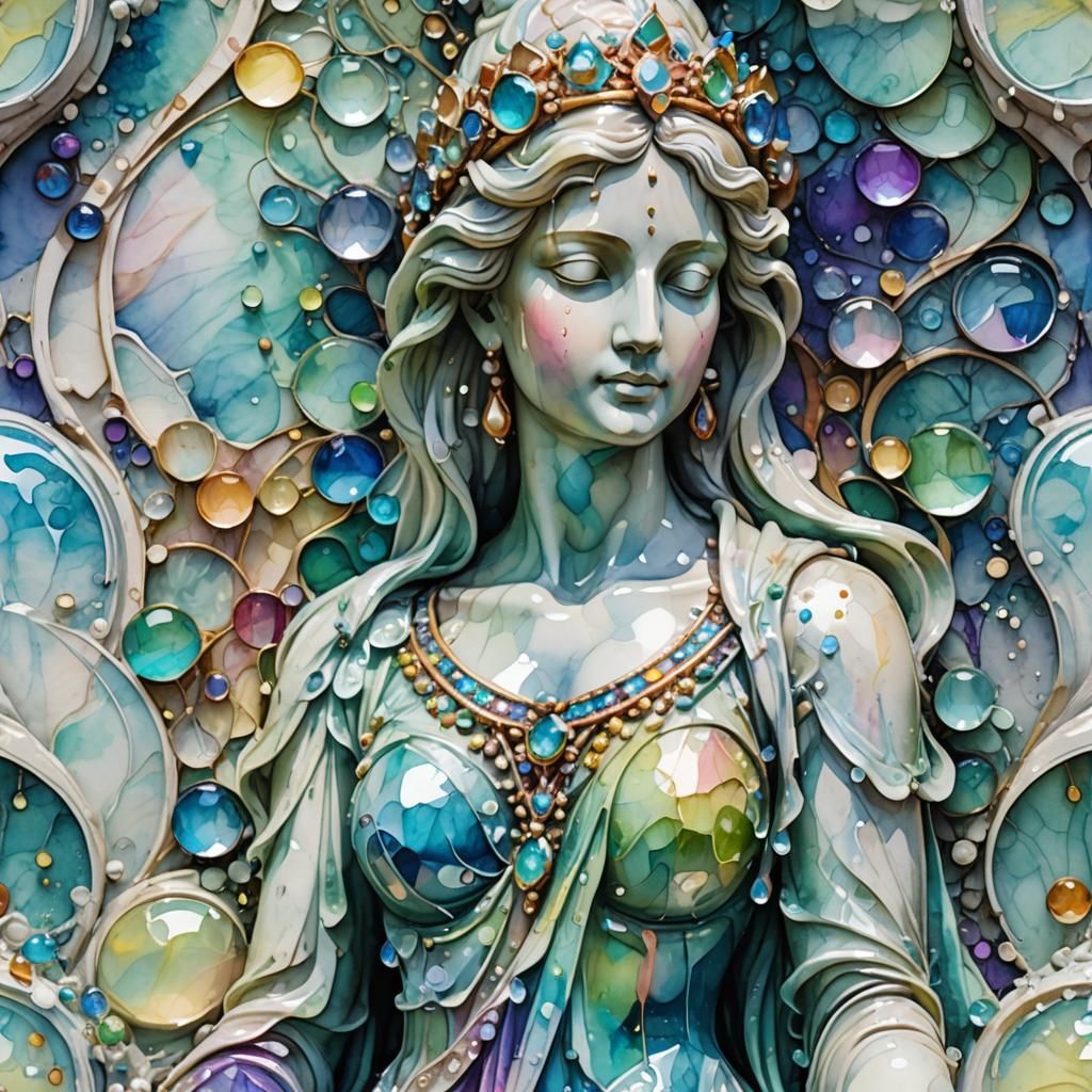 Marble statue
