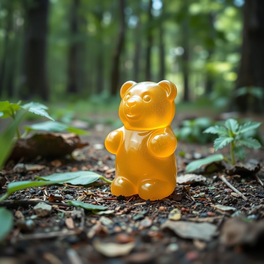 gummy honey bear