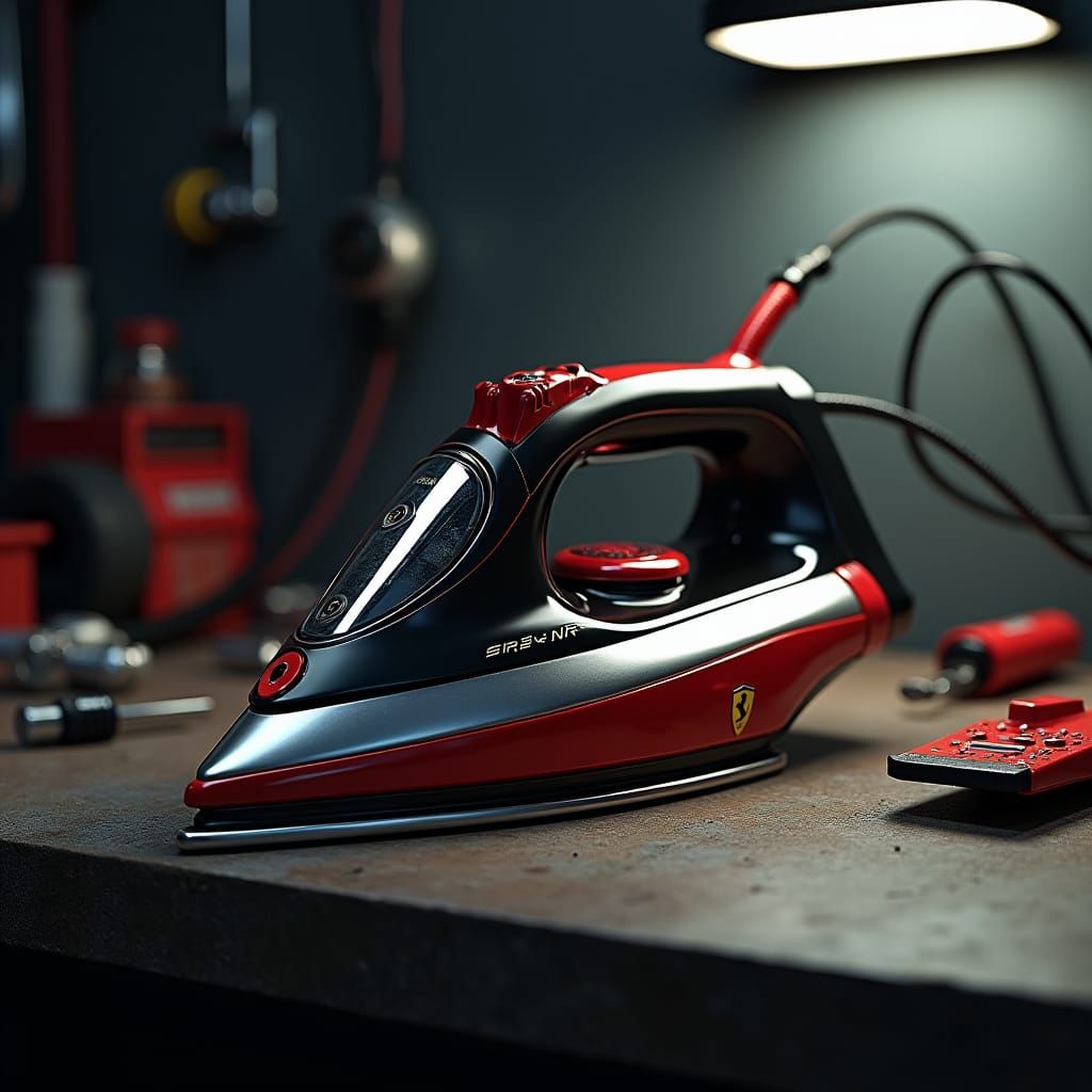Ferrari Electric Iron: High-Performance Design