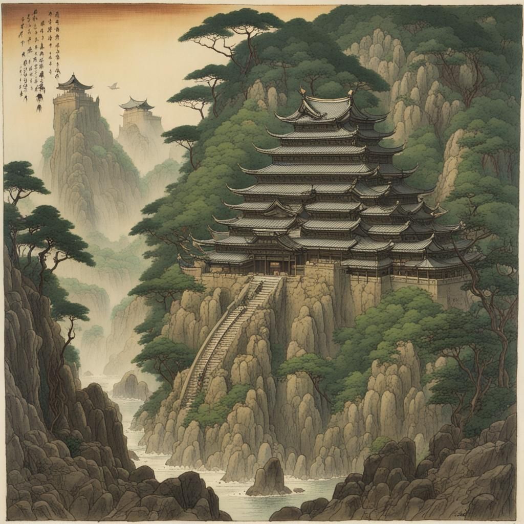 Jungle Shogun Fortress in Miura Style