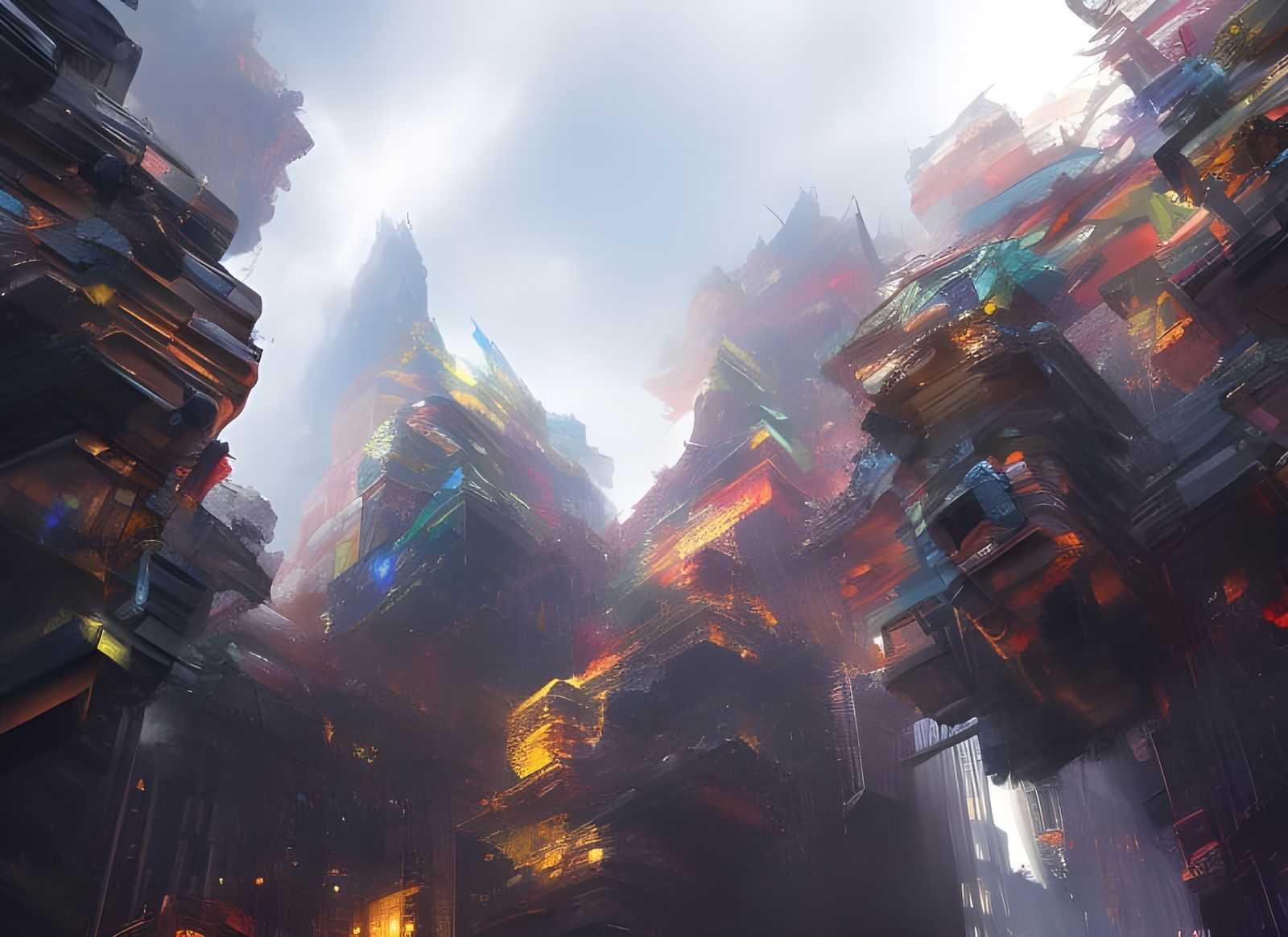 Monumental Architecture: A Hyperrealistic Digital Masterpiec...