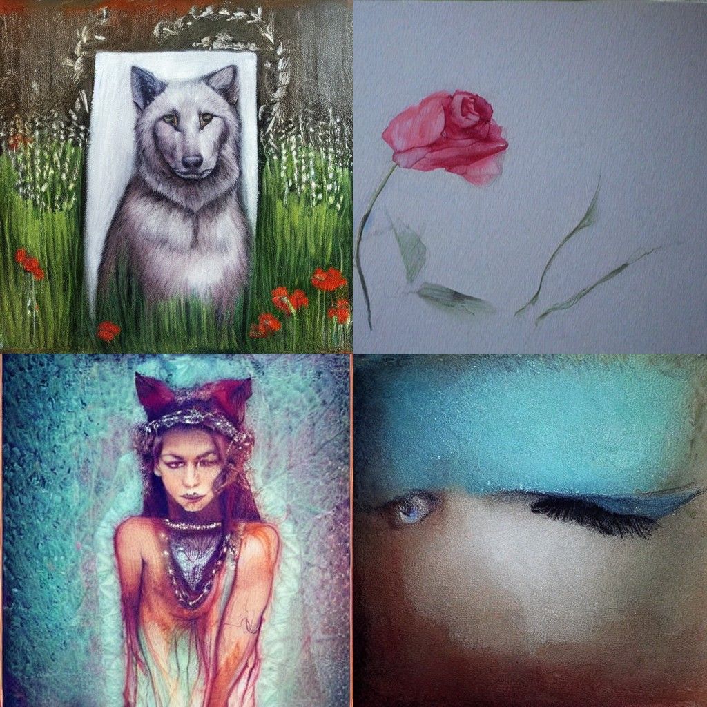 Pre-Raphaelite Style Digital Painting