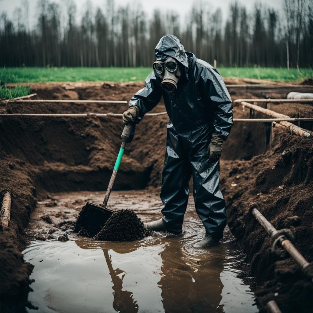 Gruesome Farm Laborer in a Toxic Environment