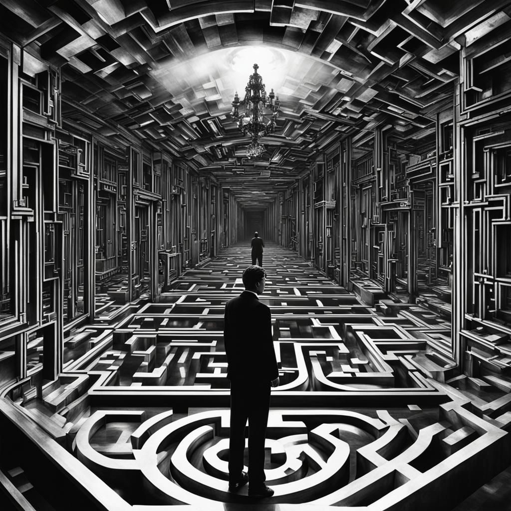 Mirror Black Maze of Past Lifetimes