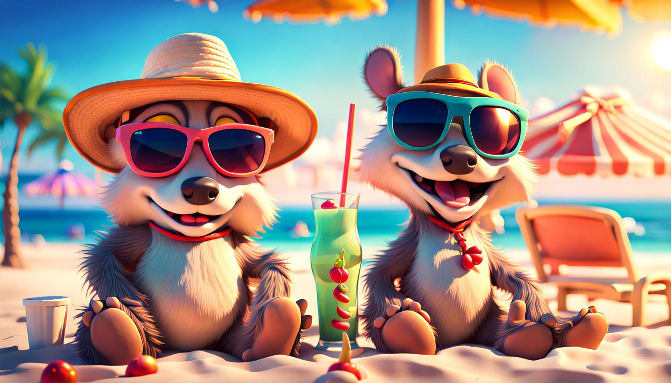 Holidays on the beach