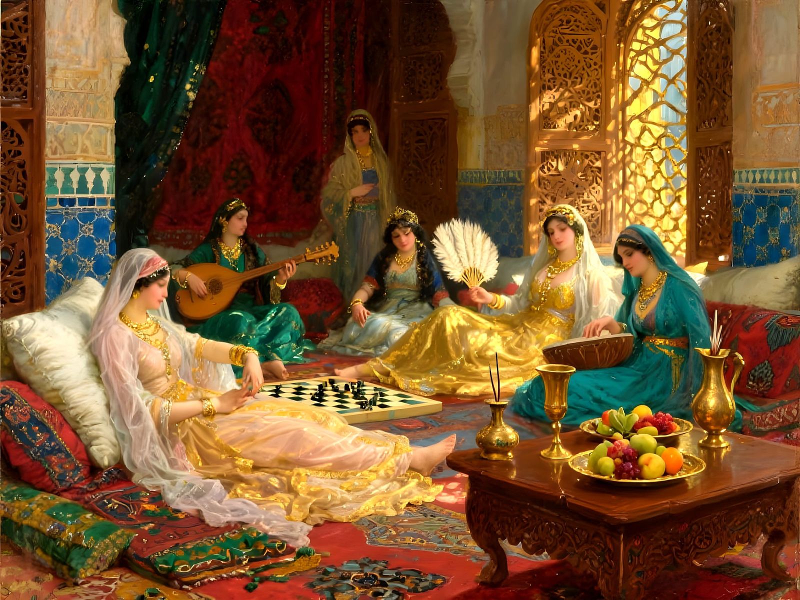 The Quarters of the Odalisques 1