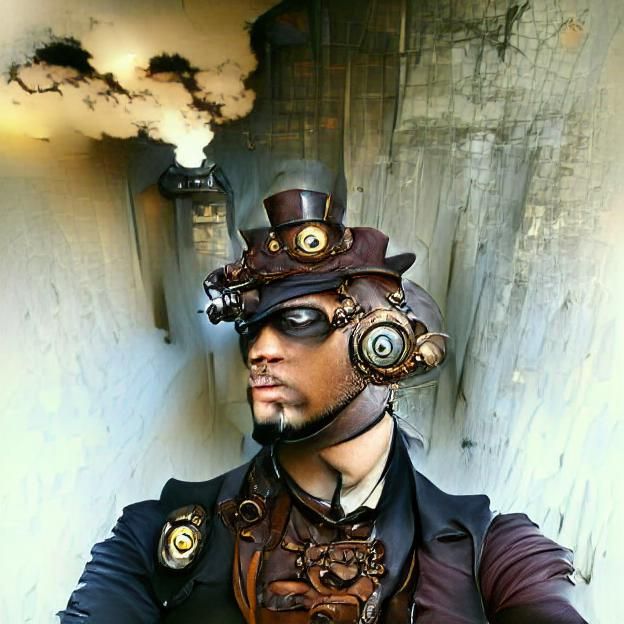 Dark Steampunk Scene
