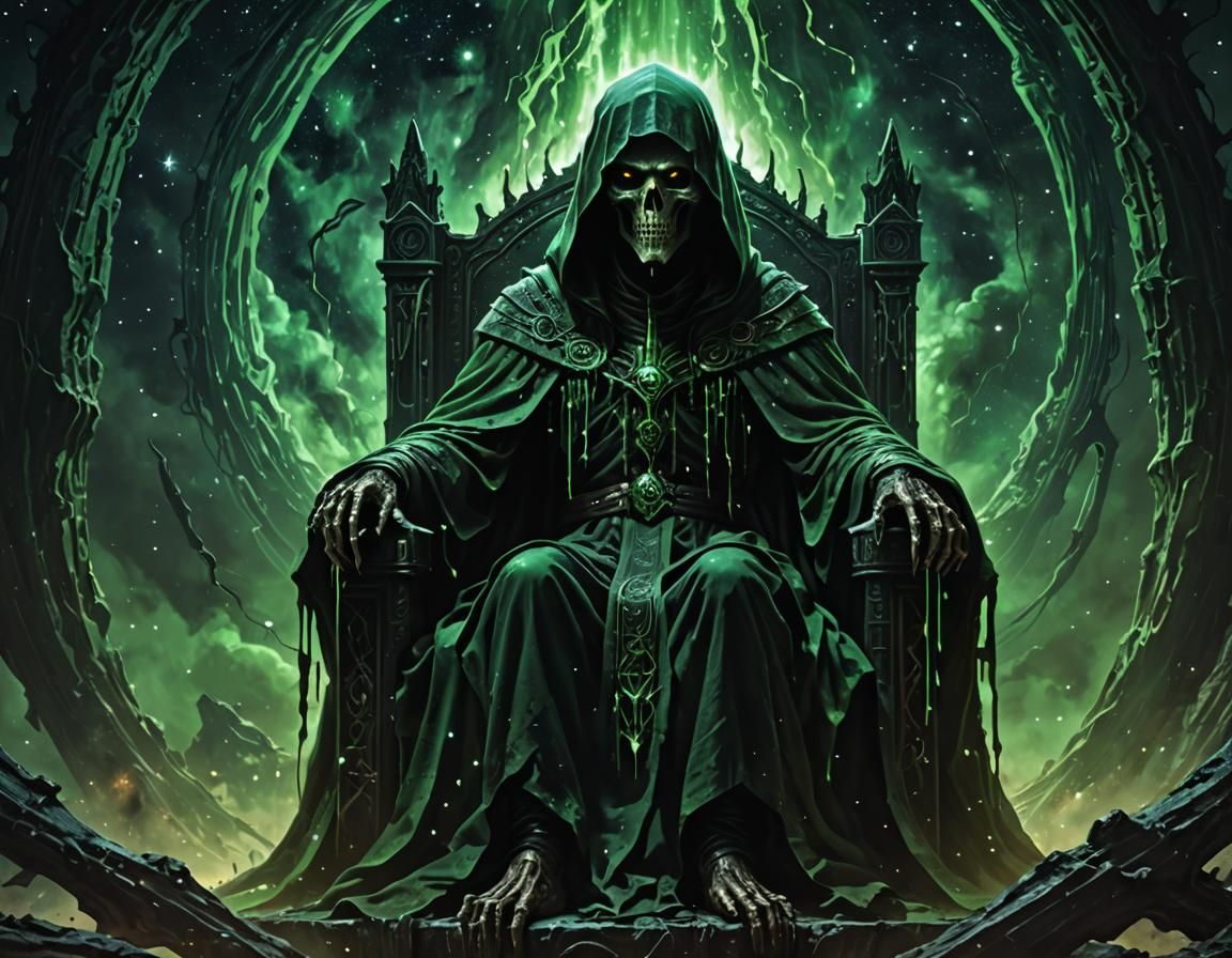 Dread Father Sithis in Starry Void, Gothic Horror