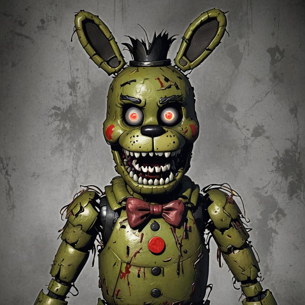 Scary Scraptrap from Five Nights at Freddy's