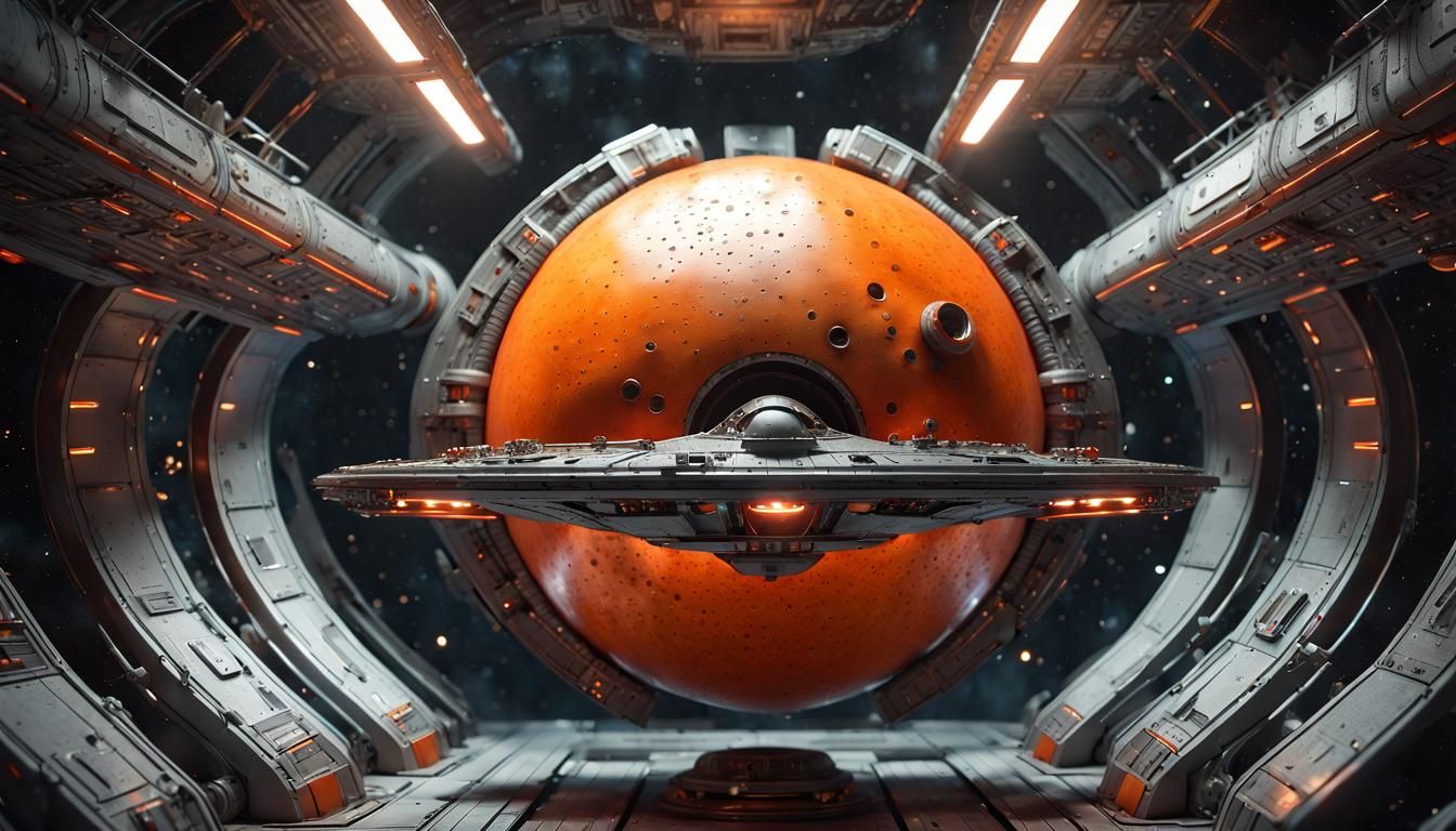 Retro Starship Speeds Towards Black Hole