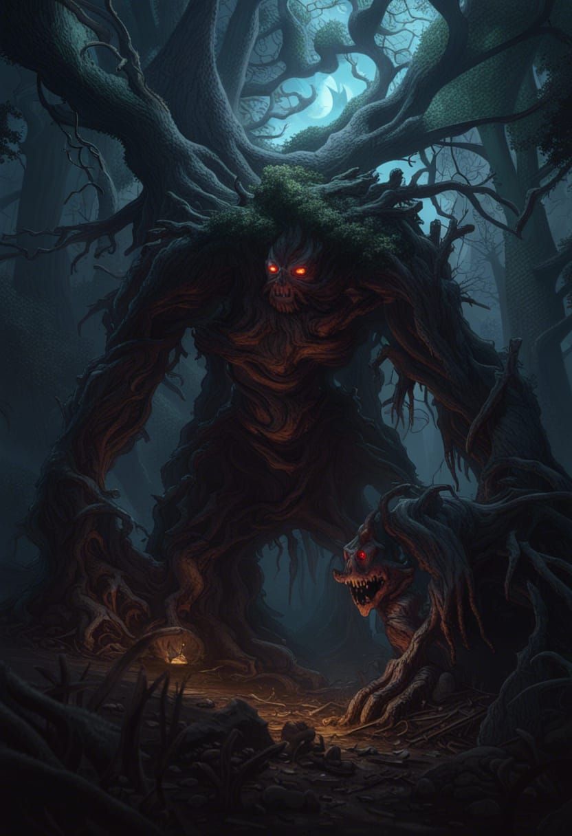 evil tree monster