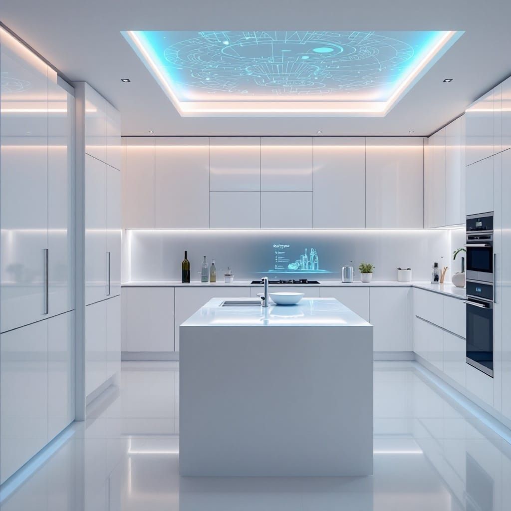 Sleek Modern Kitchen of the Future