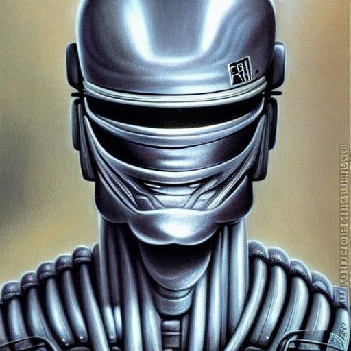 Robocop in Giger Style