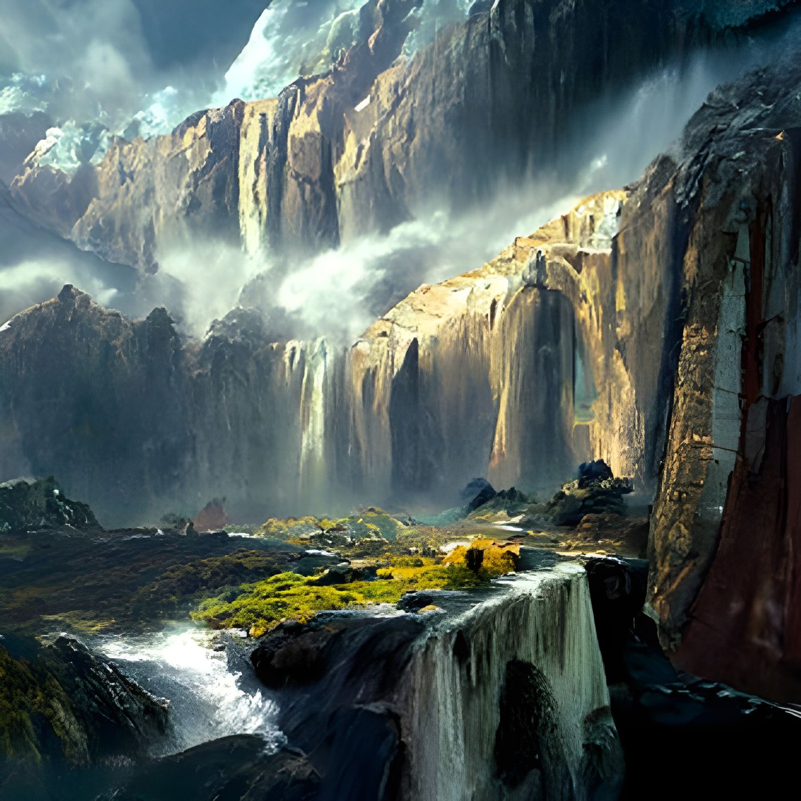 The Waterfalls of the Holy Lands
