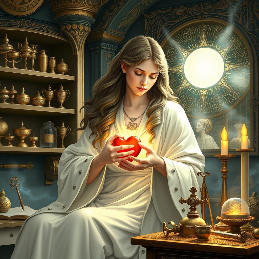 Divine Female Doctor Forges Hearts in Celestial Workshop