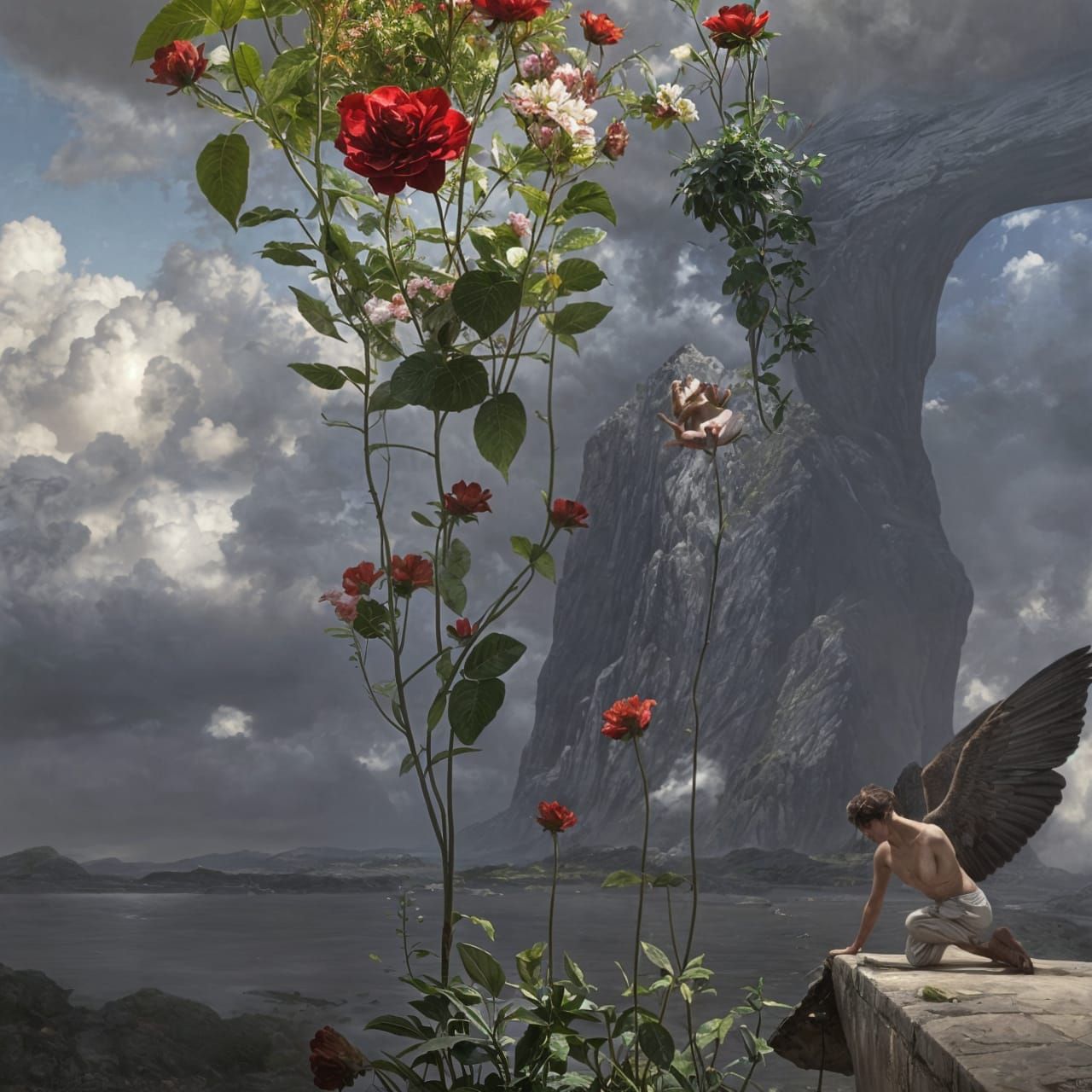 Zero Sum Game in Striking Hyperreal Style