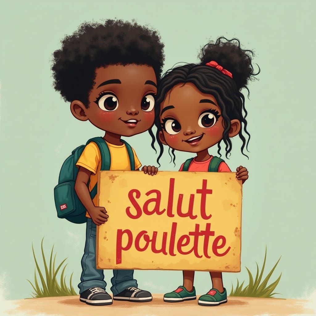 Playful Racial Harmony in Vibrant Colors