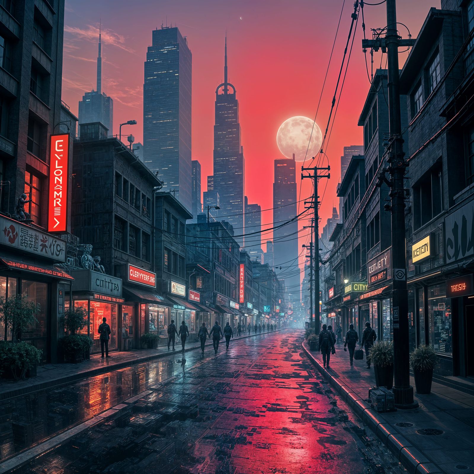 GTA VI Style Urban Art