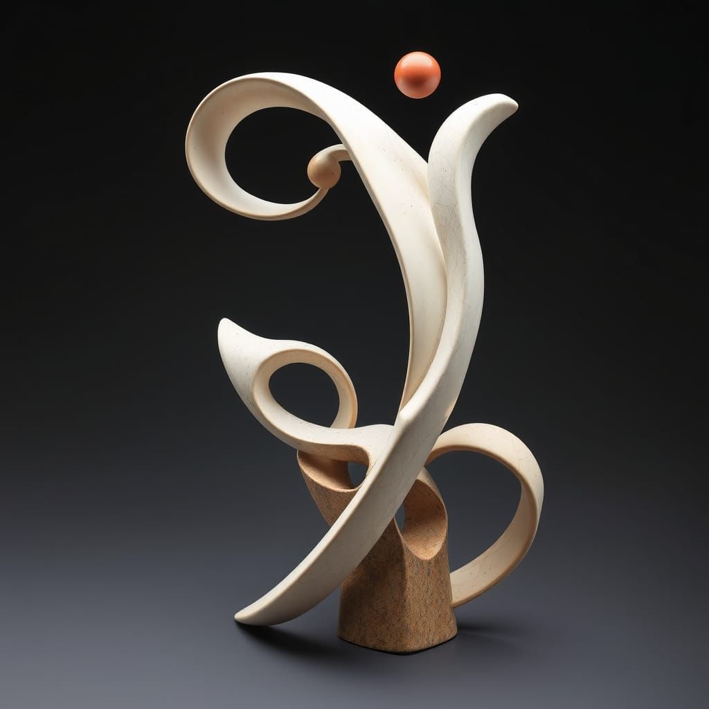 Surrealist Sculptures in Dreamlike Biomorphic Abstraction