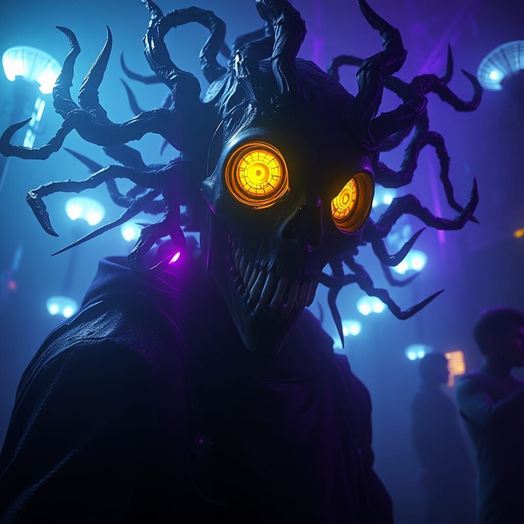 Dark Fantasy Horror Freak Show in Deep Color