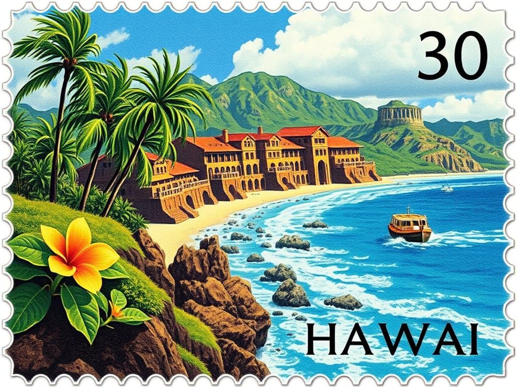 Vibrant Hawaiian Landscapes in Hyperrealistic Hyperdetailed ...