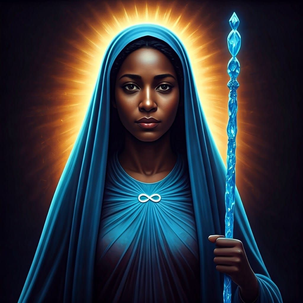 The Goddess Mishas (Empire of Ergoth version), the Goddess Mishakal ~ Dragonlance setting