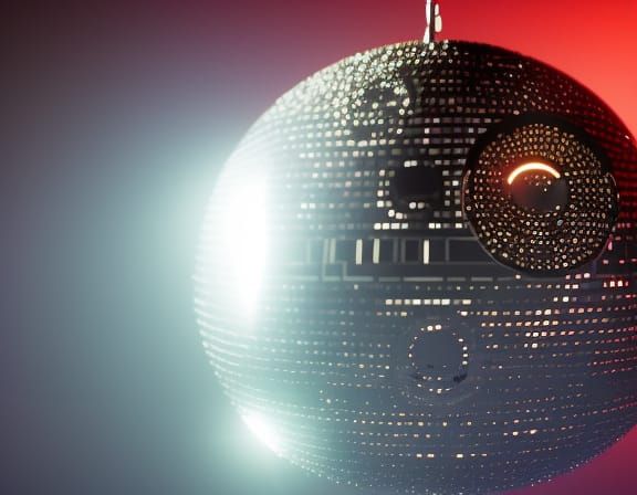 Disco ball Death Star