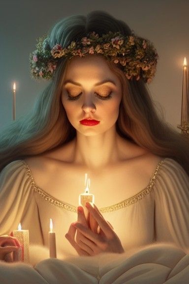 Goddess Plays Guitar in Cozy Room