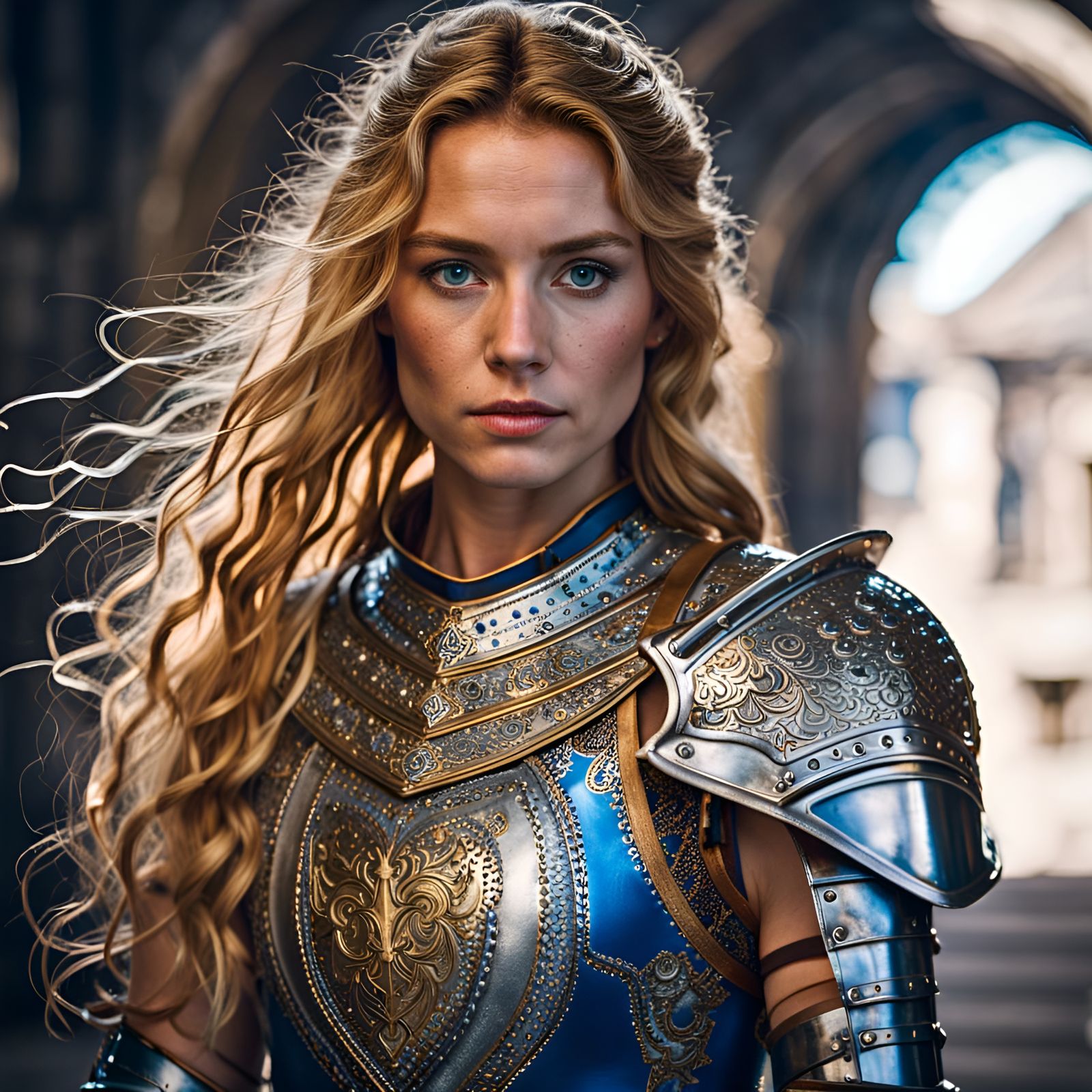 Fantasy Knight Portrait concept v1.1