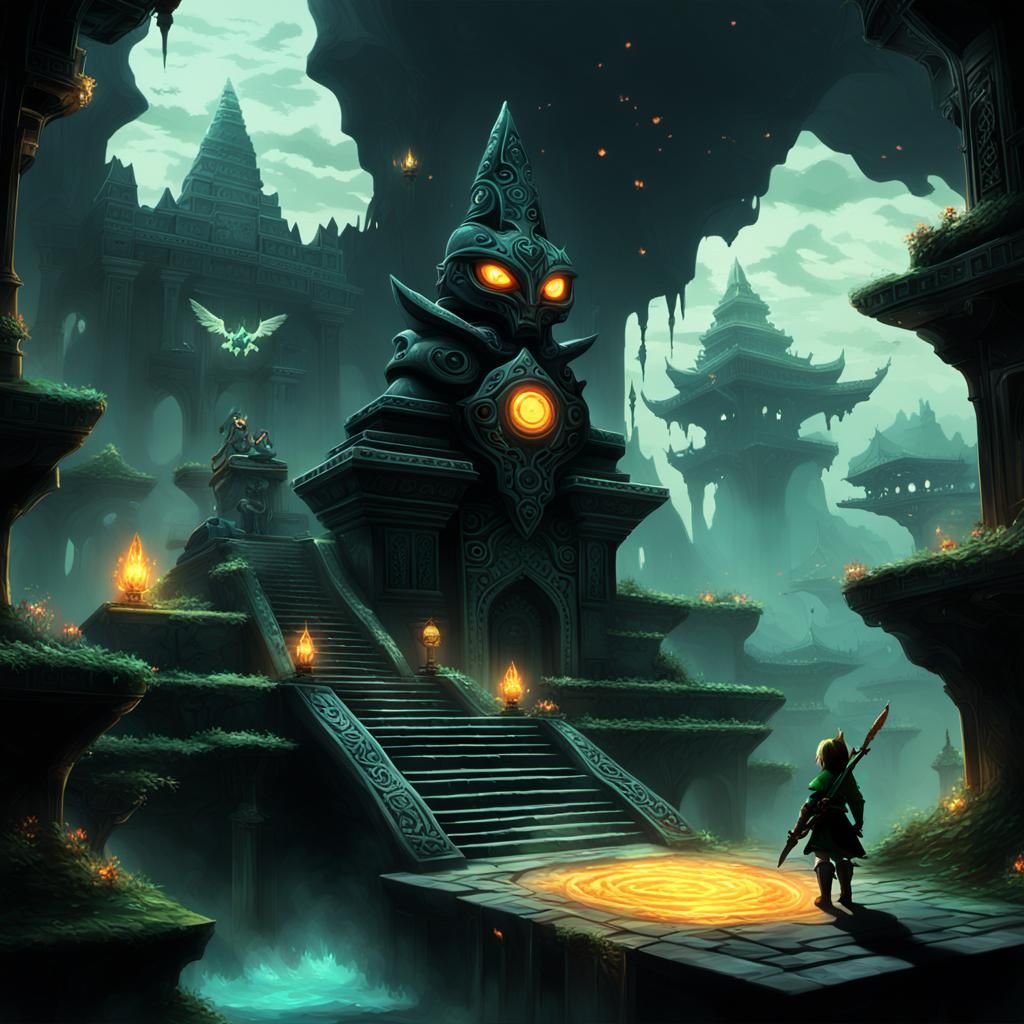 Midna from Twilight Princess: Dark Cinematic Art