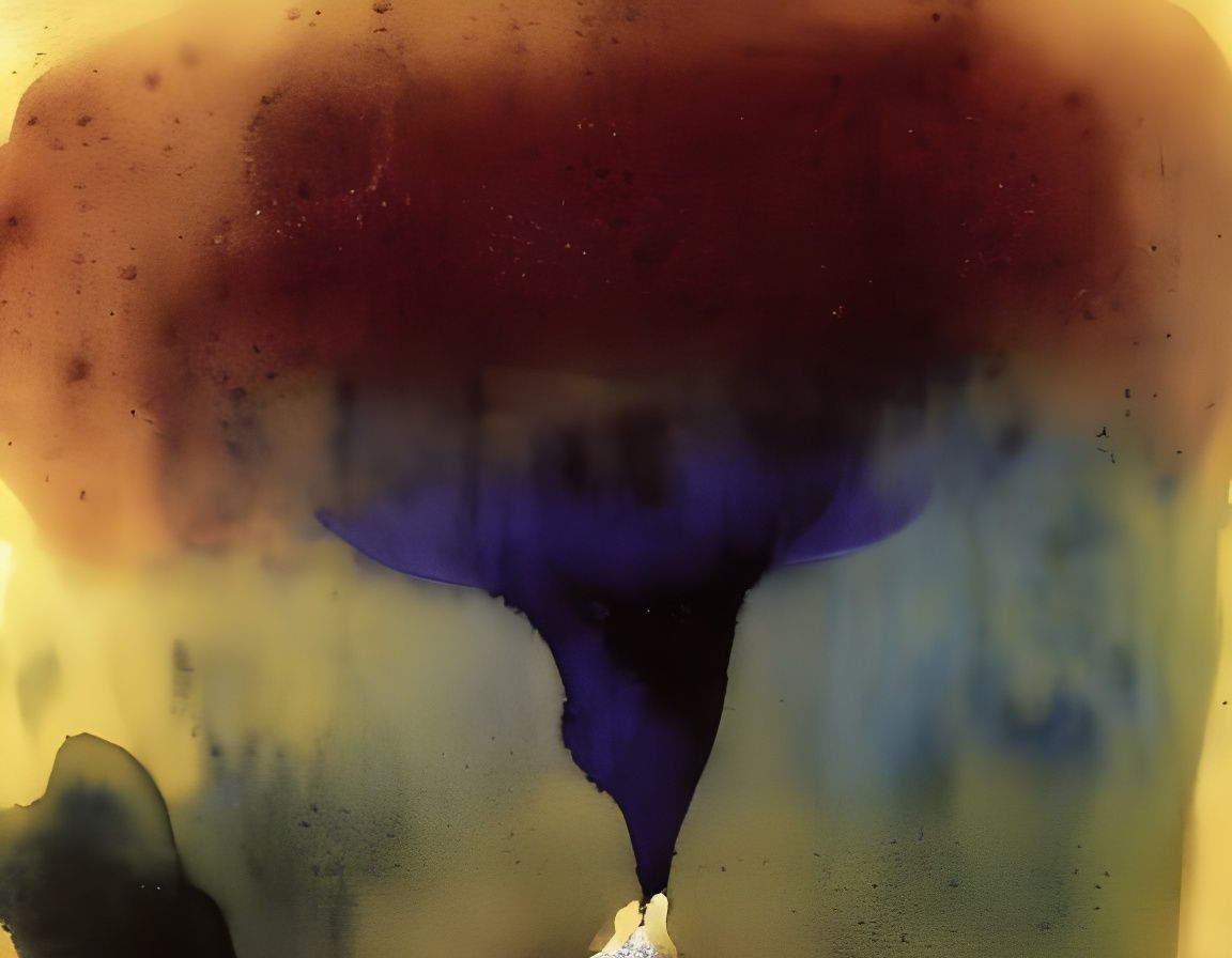 Ethereal Universe in Motion: A Watercolor Painting