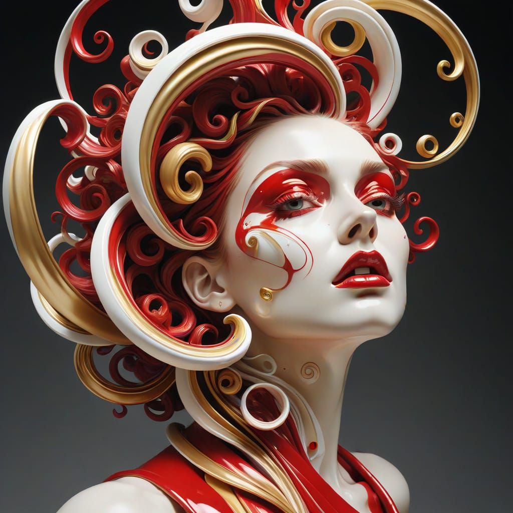 Reflected Glory: Hyperrealistic Expressive Sculpture