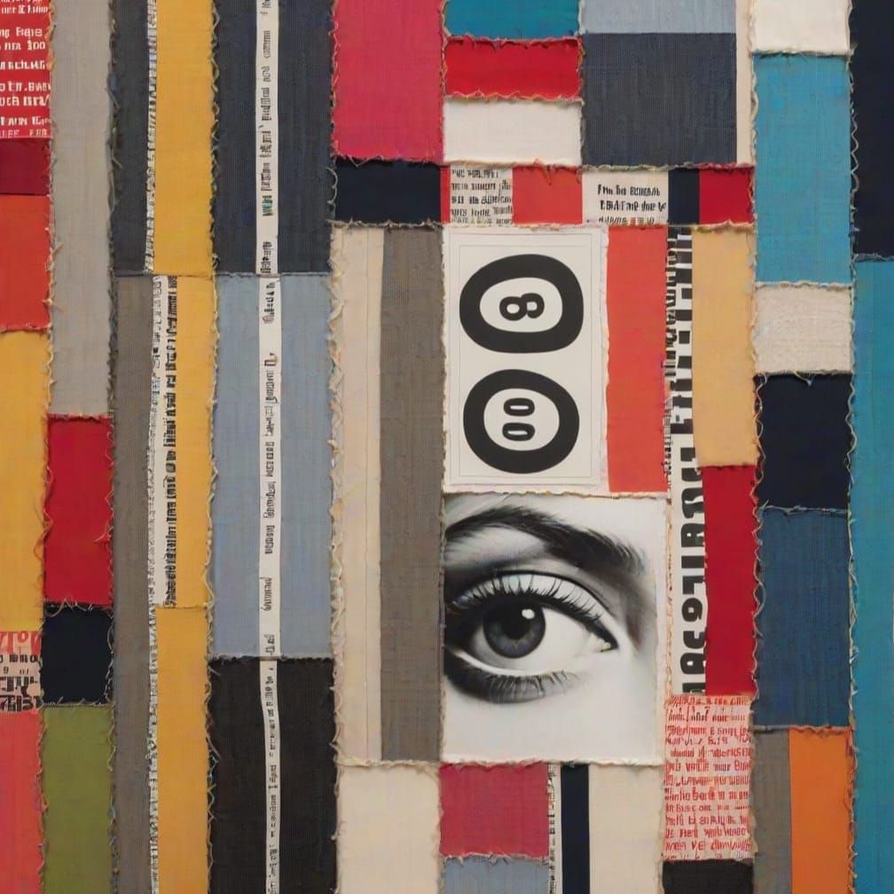 Bold Mixed Media Installation at Art Basel