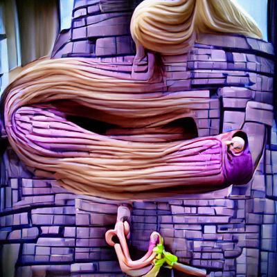 AI Generated Image from Empty Prompt