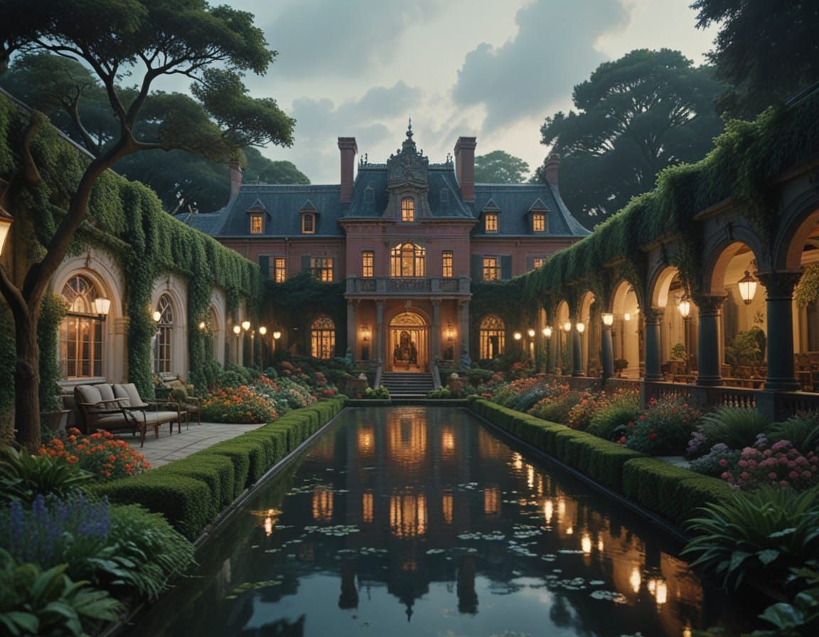 Epic Victorian Garden Party Unfolds in Cinematic Brilliance