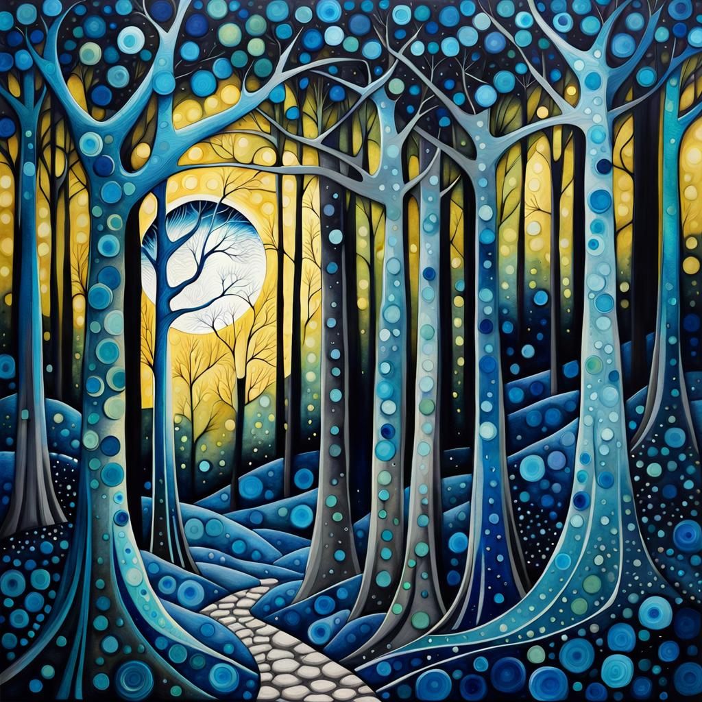 blue forest