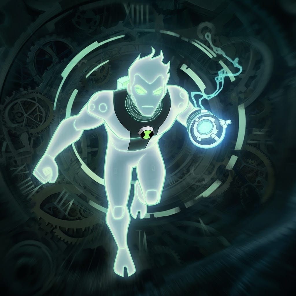 Spectral Time Warrior Unleashes Chronal Fury