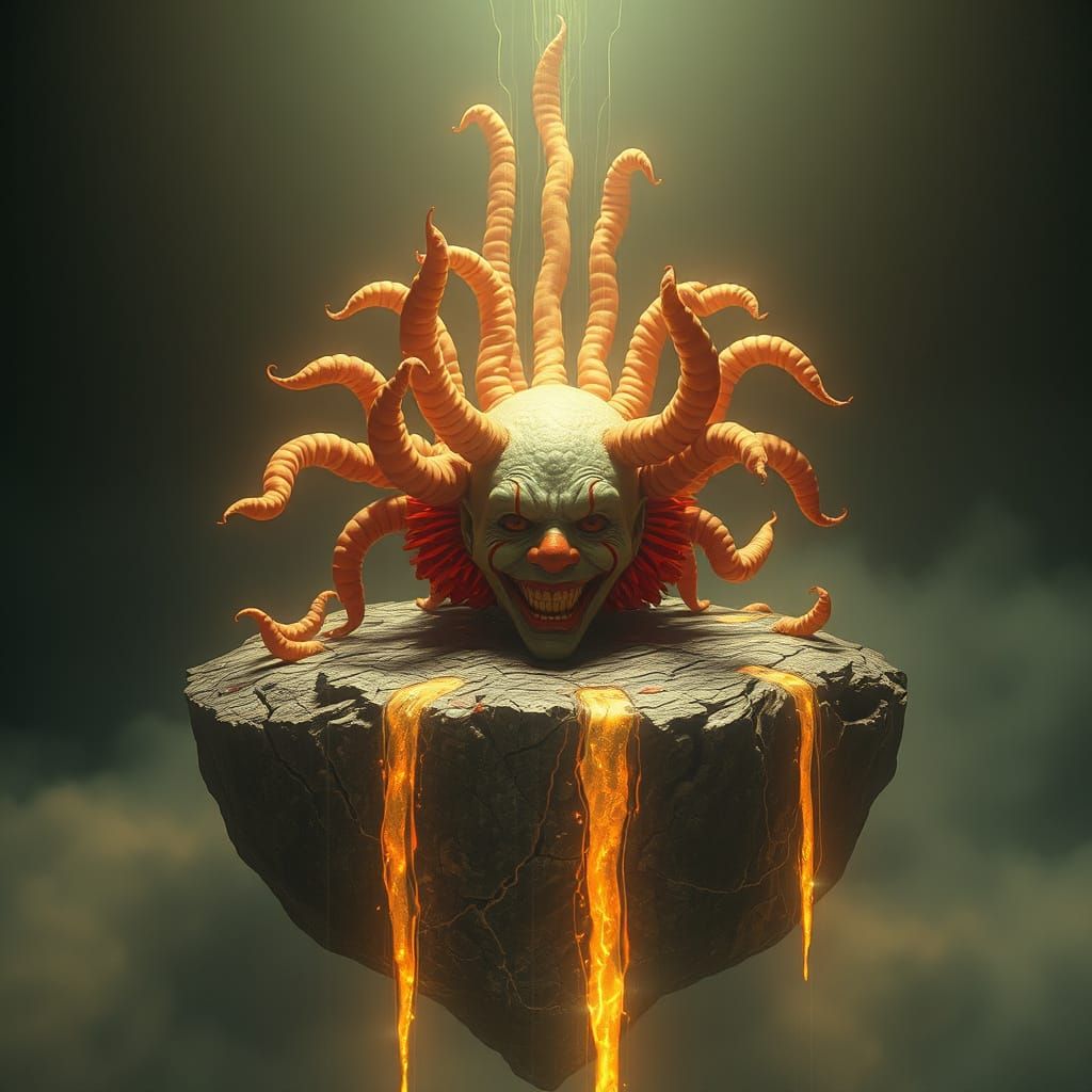 Biomechanical Clown Blooms from Obsidian Island in Radiant, ...