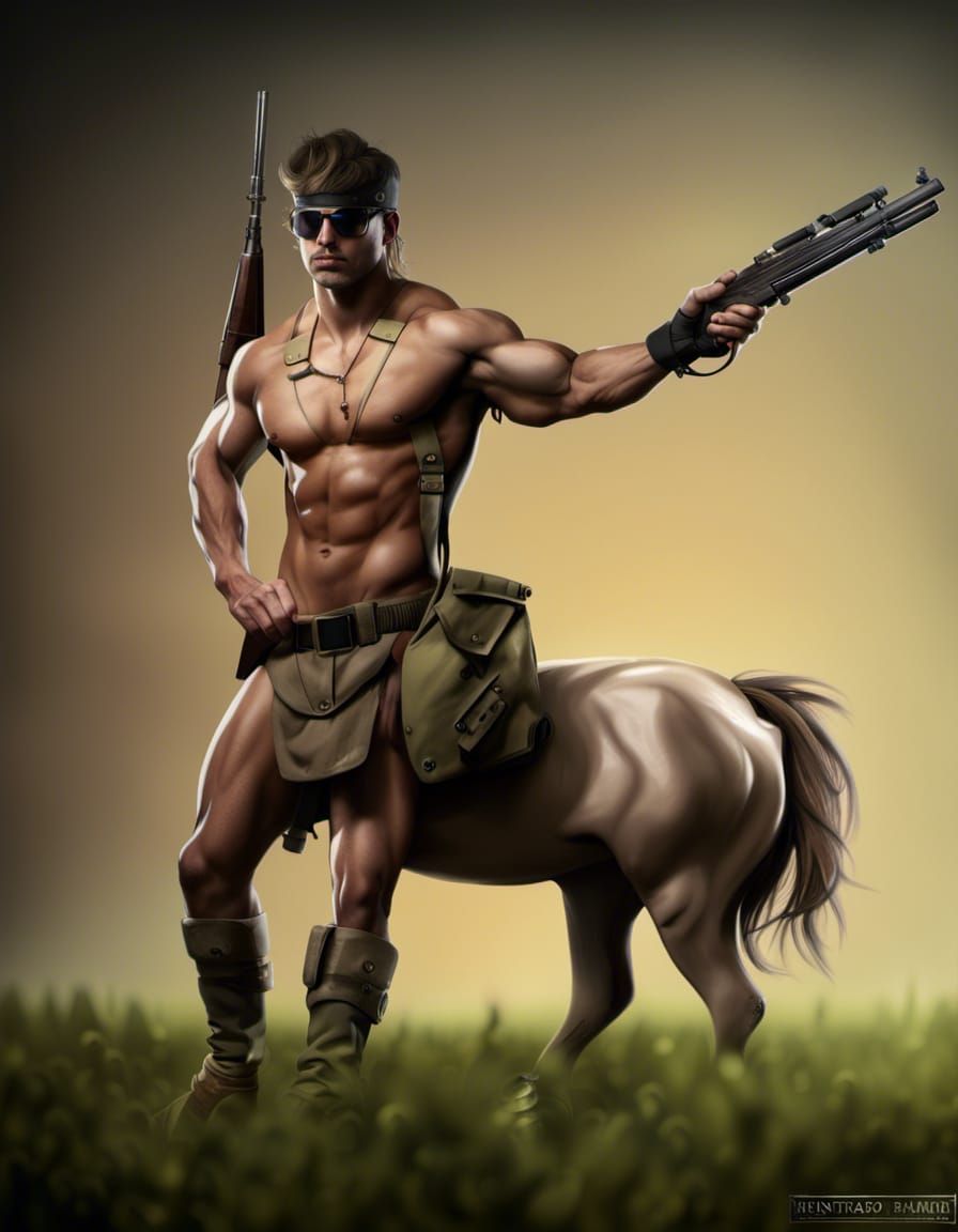 Centaur Rambo Soldier