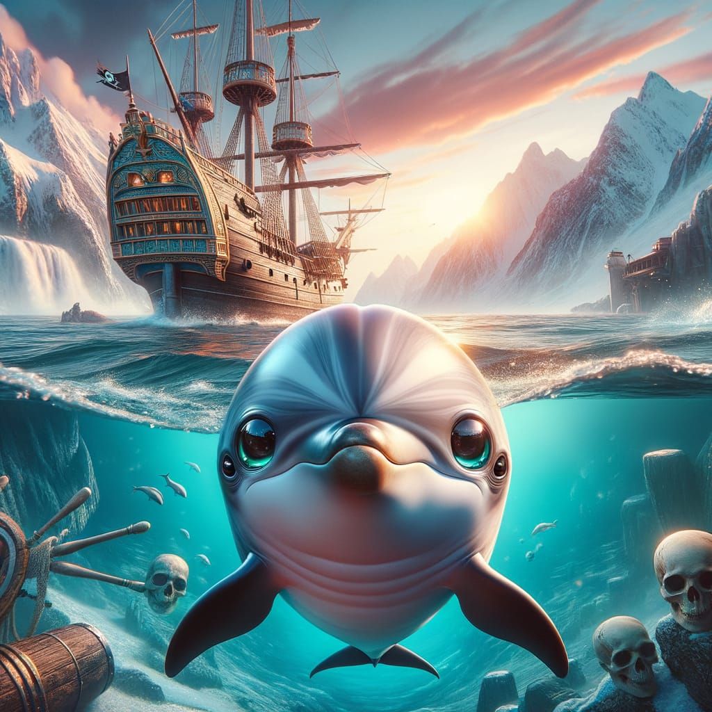 Dolphin D Tater, Pirate King of the Sea!