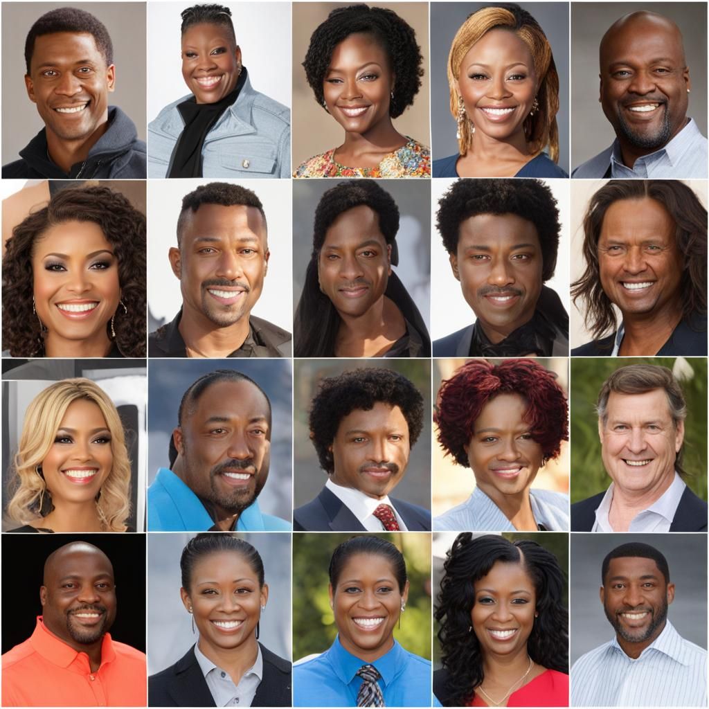 Names Collage: An AI-Generated Art Concept