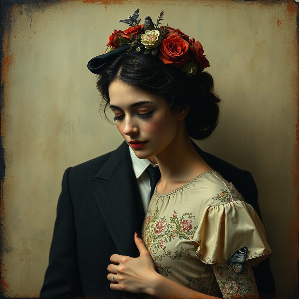 Emotional Portrait Inspired by Roversi, Shaden and Lacombe