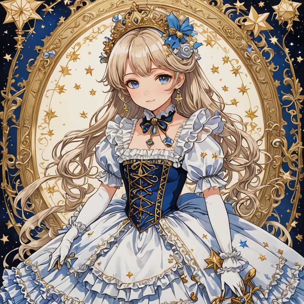 Anime Key Visual Inspired by Studio Clamp