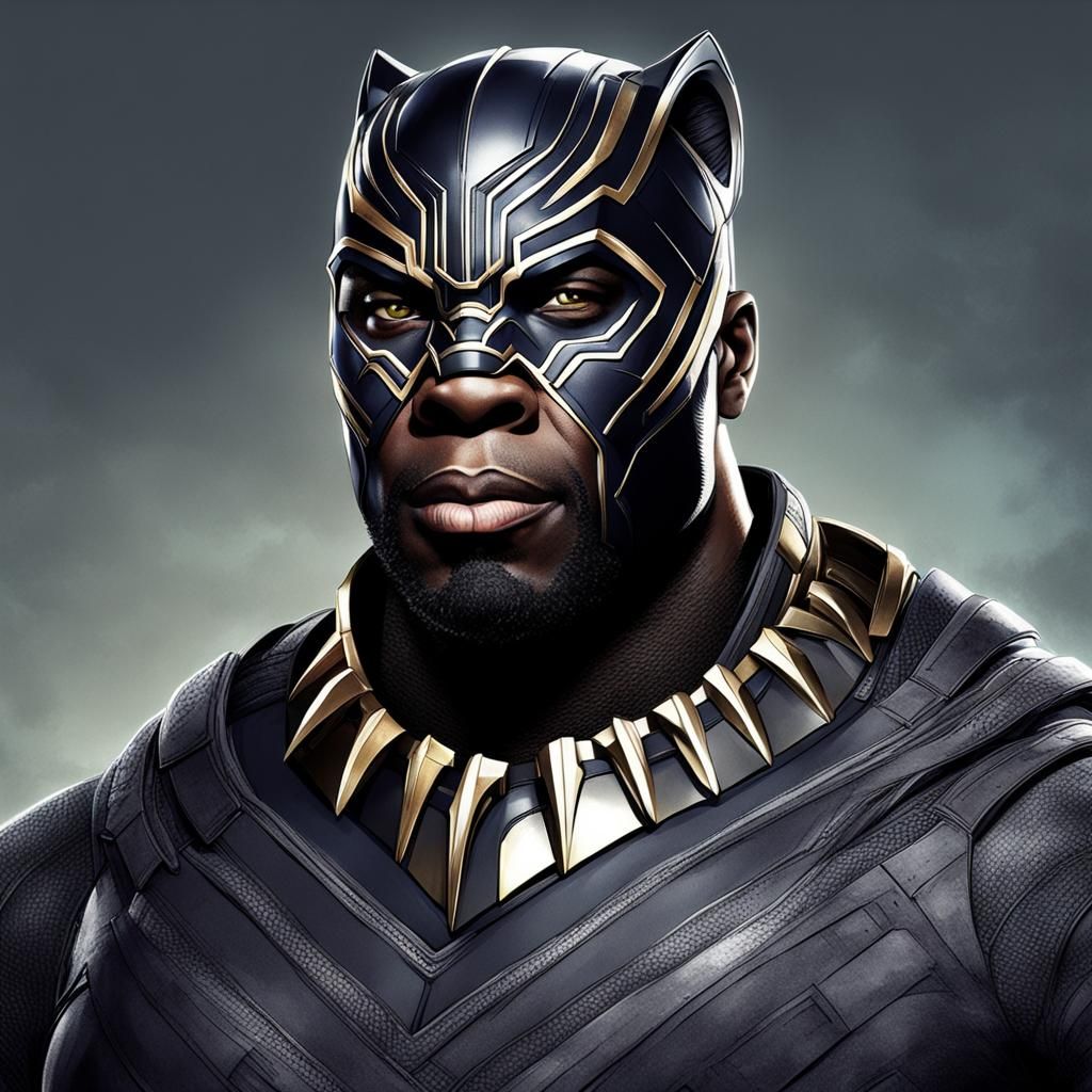 Michael Duncan Clark as Hyperrealistic Black Panther