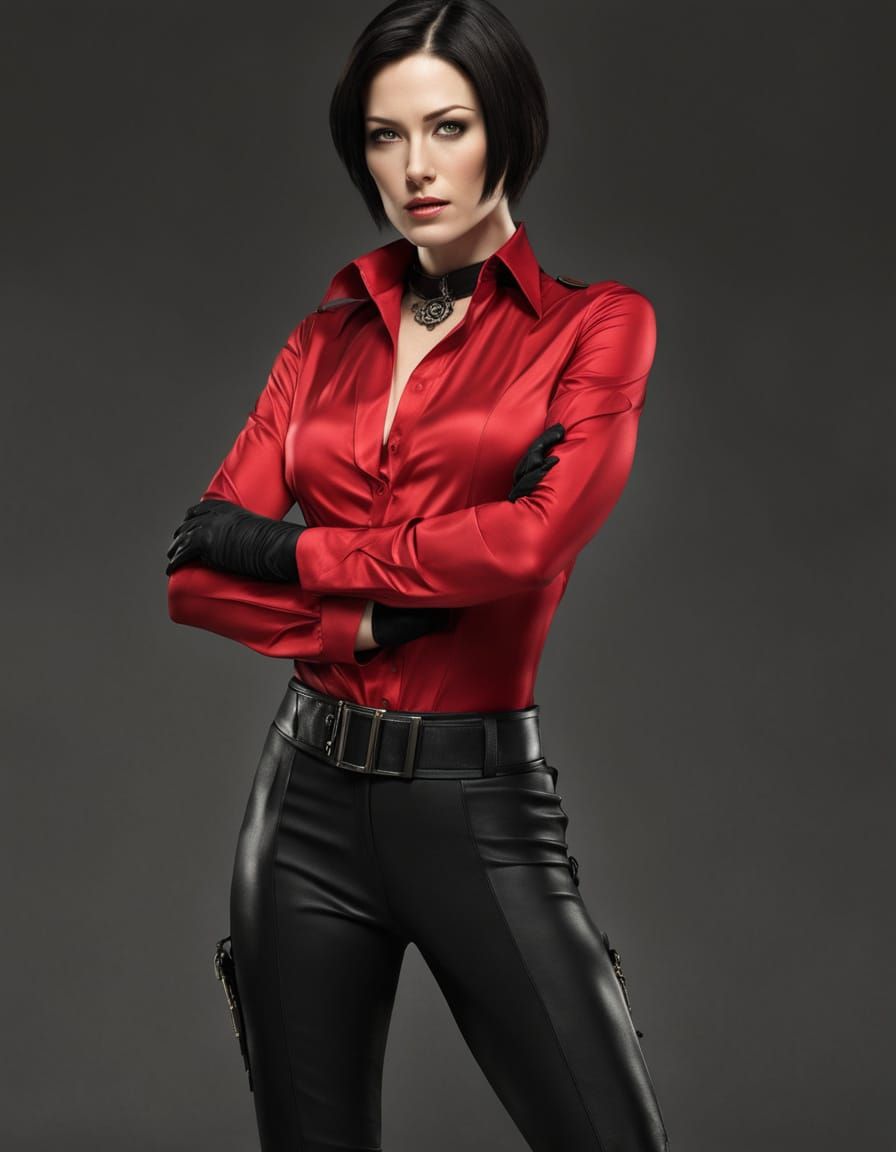 Ada Wong Inspired Portrait with Realistic Details