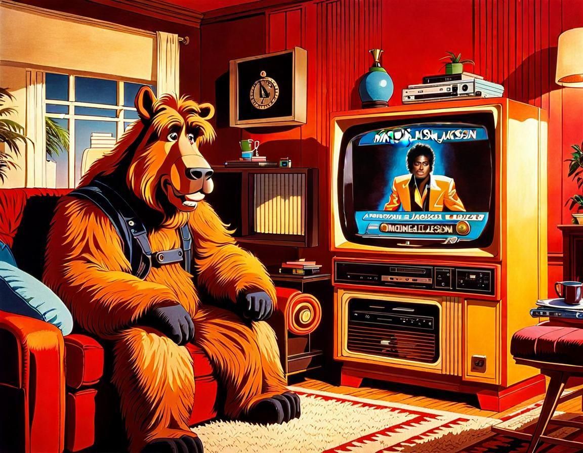 AI Generated Image of Michael Jackson